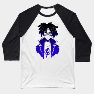 Static Shock!!! Baseball T-Shirt